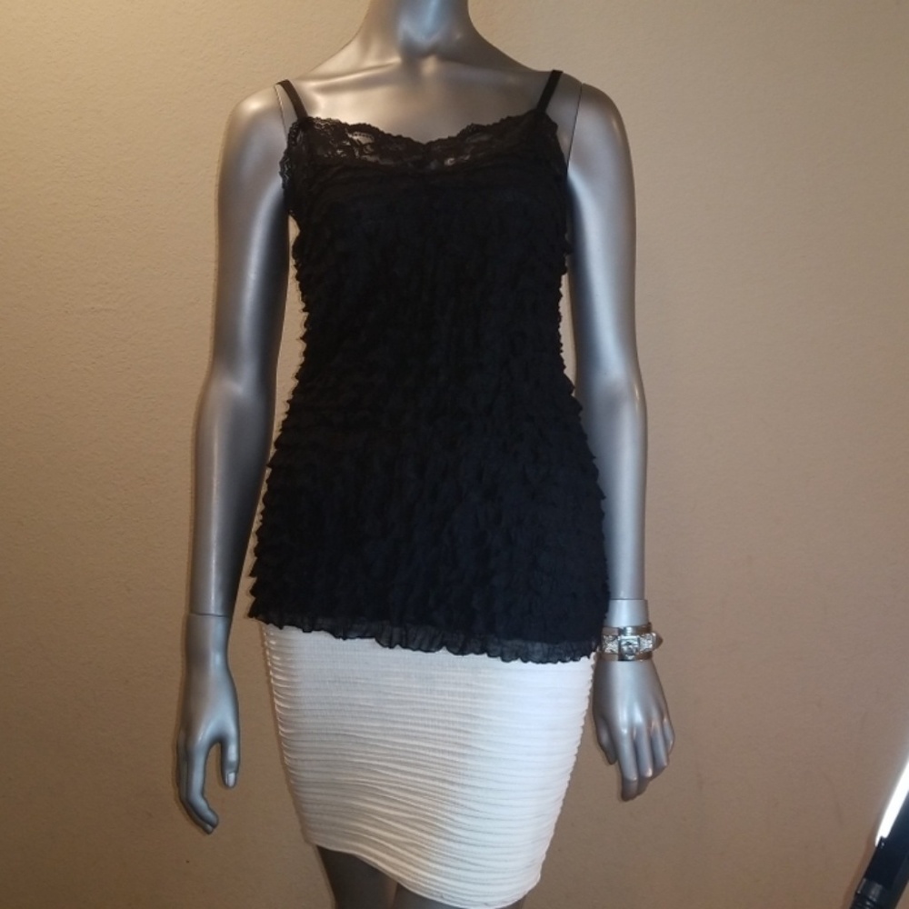 Cocoma ruffle and lace shirt